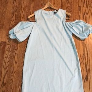 Boohoo Shift dress with Volumnous sleeves